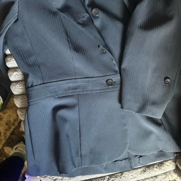 Scarlett Women's Navy Blazer - Picture 2 of 4